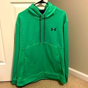 Under Armour green hoodie